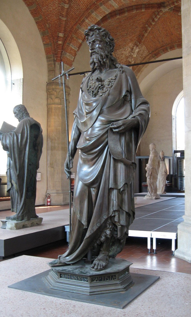 San Giovanni Battista (statua) di Ghiberti Lorenzo (attribuito) (primo quarto se
